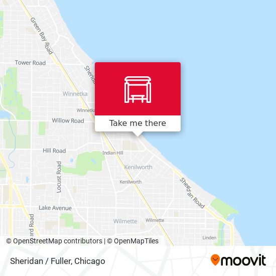 Sheridan / Fuller map