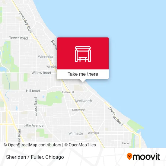 Sheridan / Fuller map