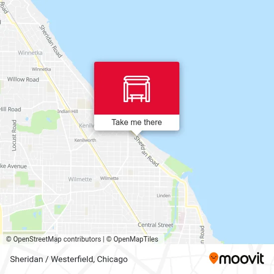 Sheridan / Westerfield map