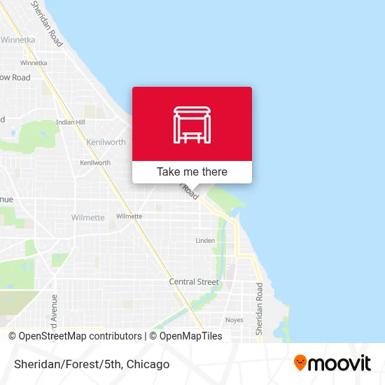 Sheridan/Forest/5th map