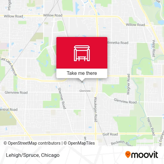 Lehigh/Spruce map