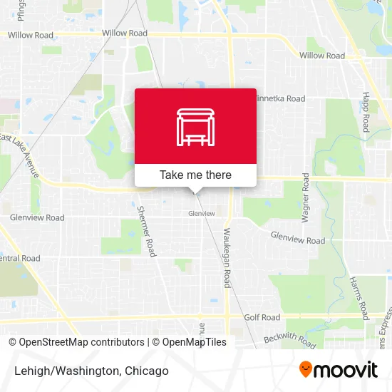 Lehigh/Washington map