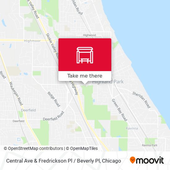 Central Ave & Fredrickson Pl / Beverly Pl map