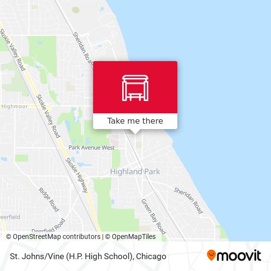 St. Johns / Vine (H.P. High School) map