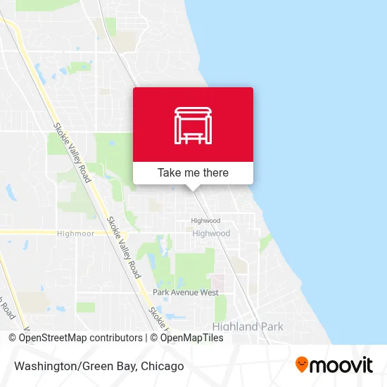 Washington/Green Bay map