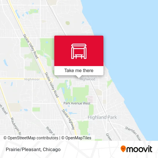 Prairie/Pleasant map