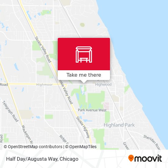 Mapa de Half Day/Augusta Way