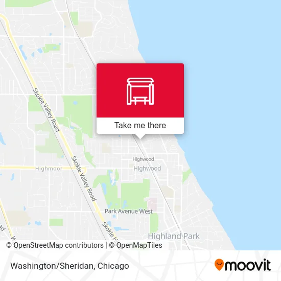 Washington/Sheridan map