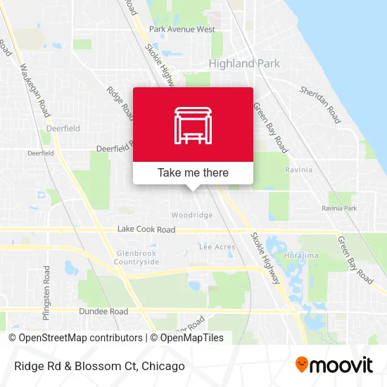 Ridge Rd & Blossom Ct map