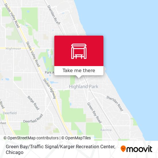 Green Bay / Traffic Signal / Karger Recreation Center map