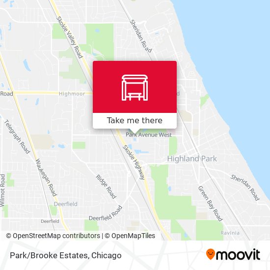 Mapa de Park/Brooke Estates
