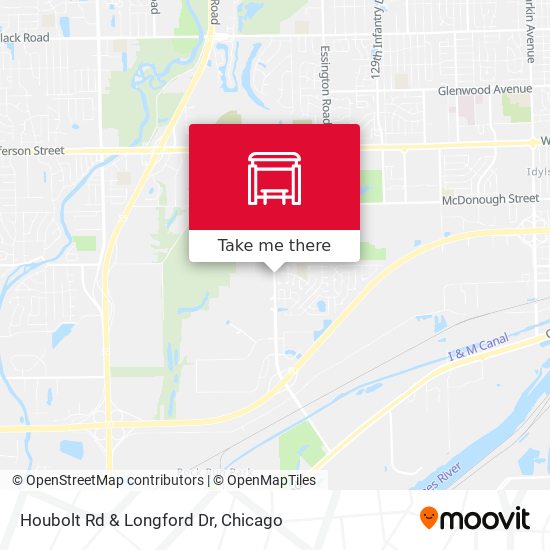 Houbolt Rd & Longford Dr map