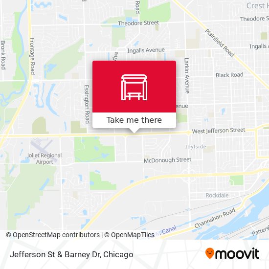 Mapa de Jefferson St & Barney Dr