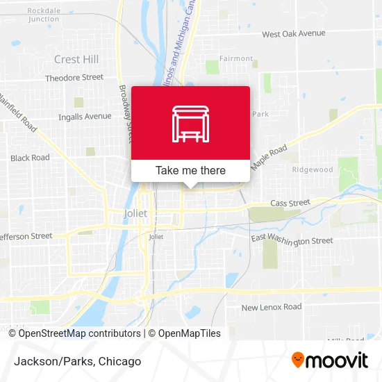 Jackson/Parks map