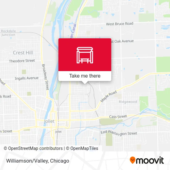 Williamson/Valley map