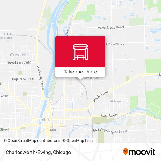 Charlesworth/Ewing map