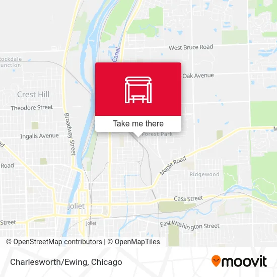 Charlesworth/Ewing map