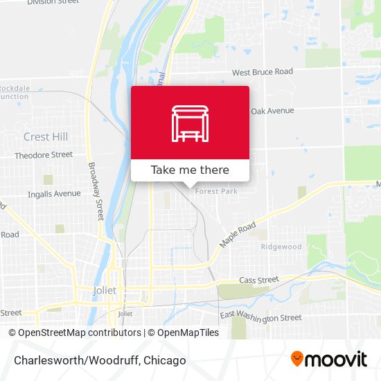 Charlesworth/Woodruff map