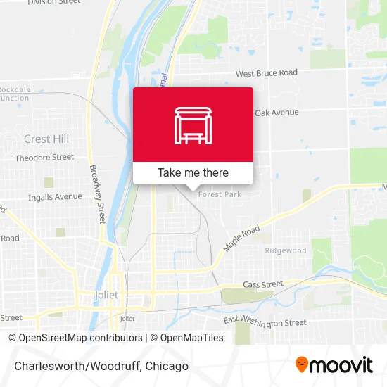 Charlesworth/Woodruff map