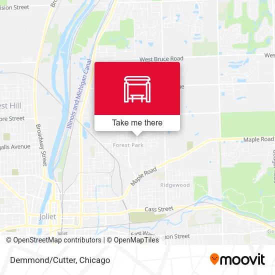 Demmond/Cutter map