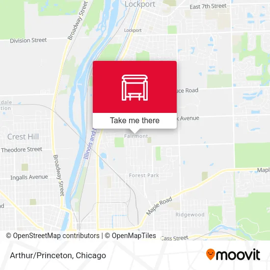 Arthur/Princeton map