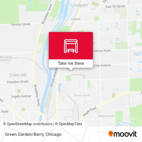 Green Garden/Barry map