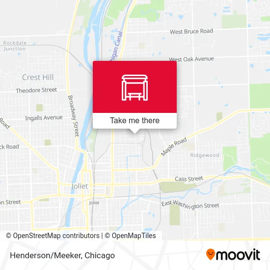 Henderson/Meeker map