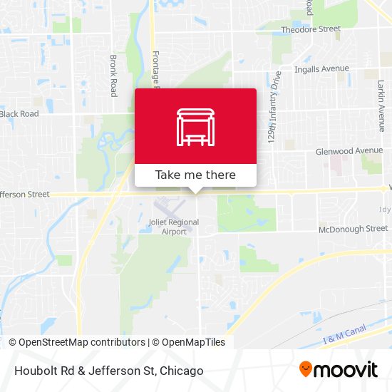 Houbolt Rd & Jefferson St map