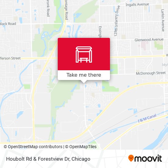 Mapa de Houbolt Rd & Forestview Dr