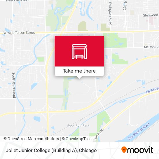 Joliet Junior College (Building A) map
