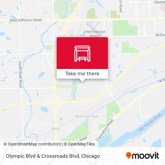 Olympic Blvd & Crossroads Blvd map