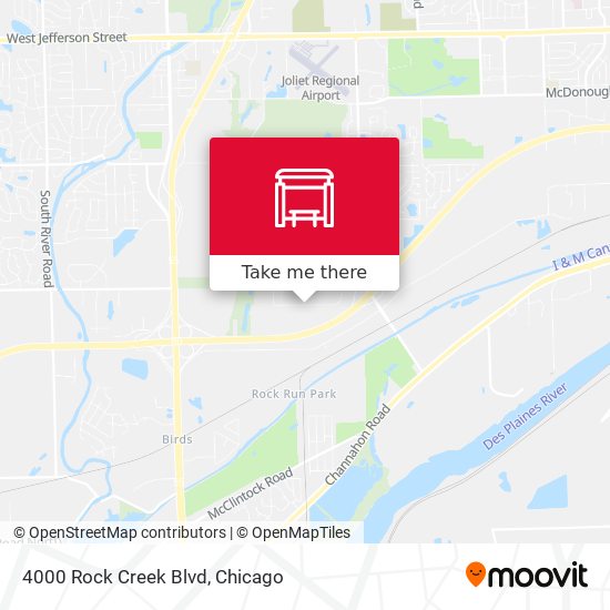 4000 Rock Creek Blvd map