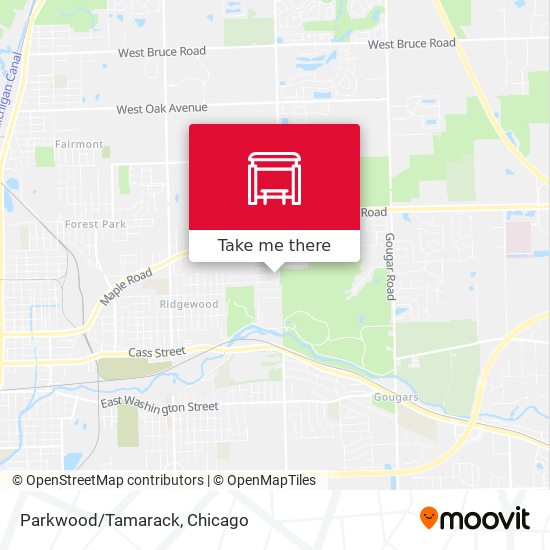 Mapa de Parkwood/Tamarack
