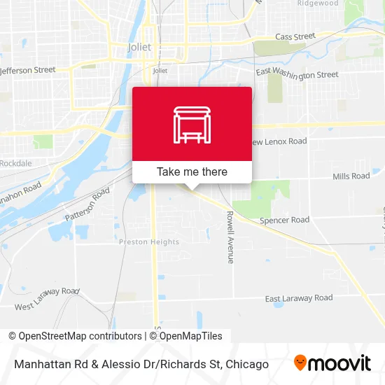 Manhattan Rd & Alessio Dr / Richards St map