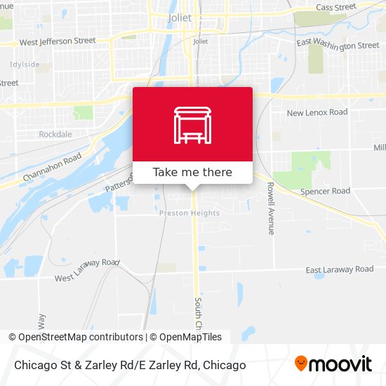 Chicago St & Zarley Rd / E Zarley Rd map