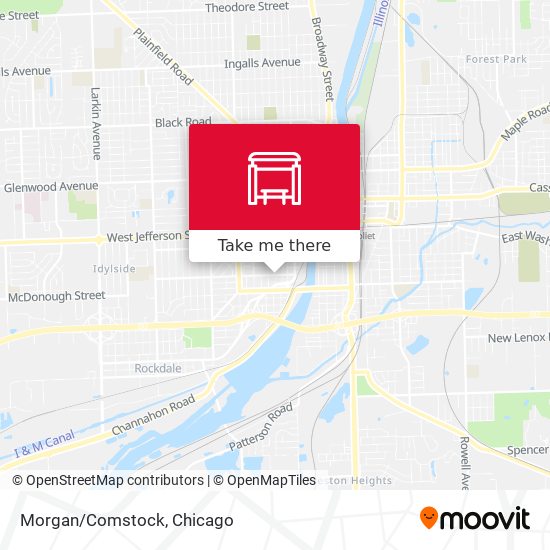 Mapa de Morgan/Comstock