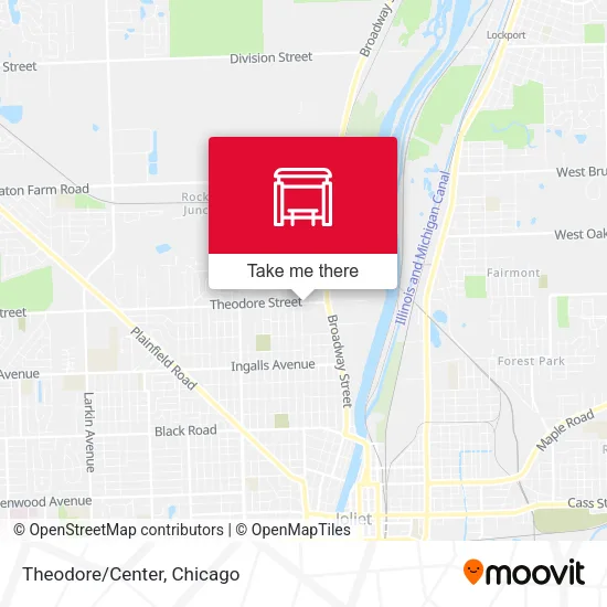Theodore/Center map