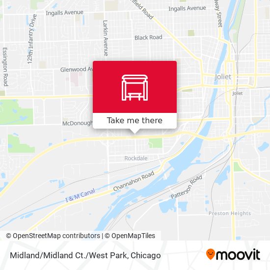 Midland/Midland Ct./West Park map