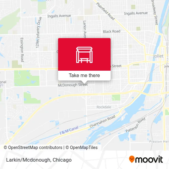 Larkin/Mcdonough map