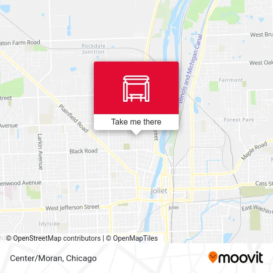 Center/Moran map