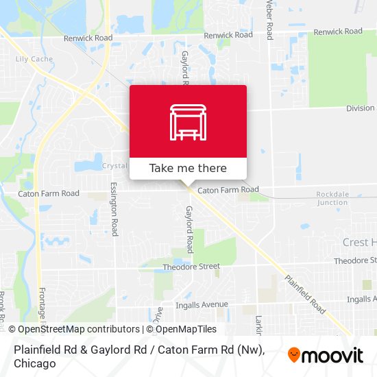 Mapa de Plainfield Rd & Gaylord Rd / Caton Farm Rd (Nw)