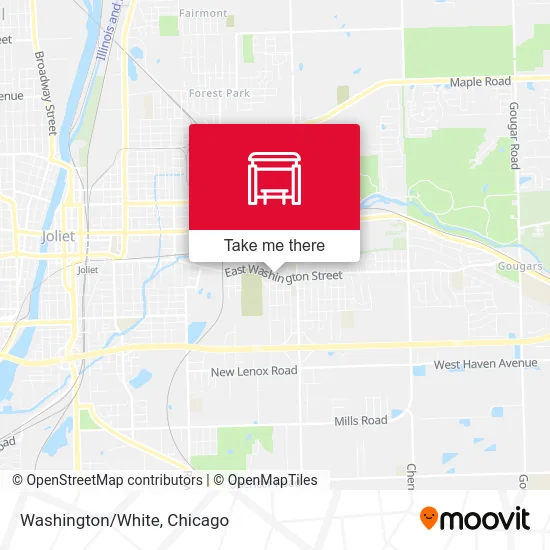 Washington/White map