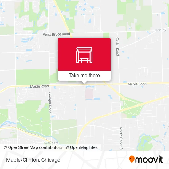 Maple/Clinton map