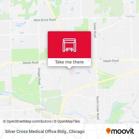 Silver Cross Medical Office Bldg. map