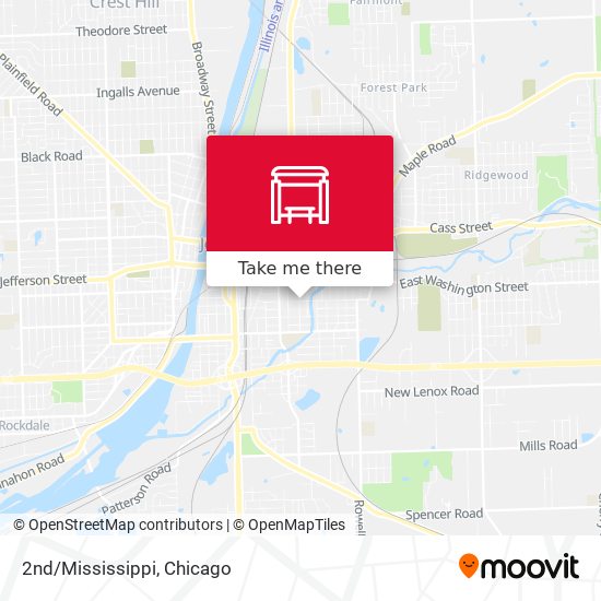 Mapa de 2nd/Mississippi