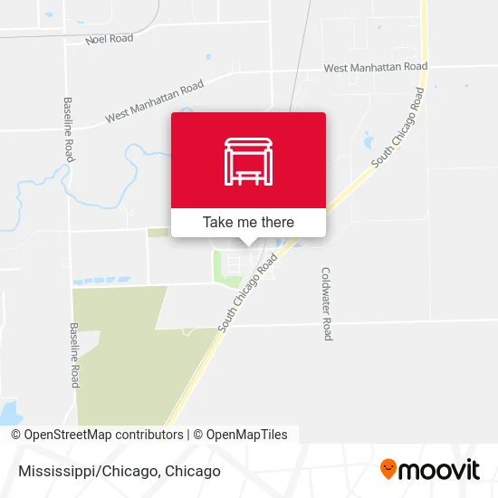 Mississippi/Chicago map