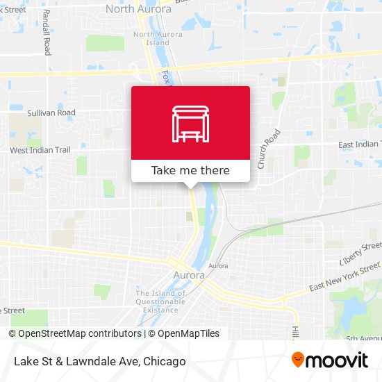 Mapa de Lake St & Lawndale Ave