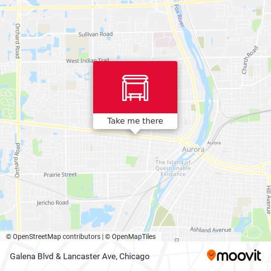 Mapa de Galena Blvd & Lancaster Ave