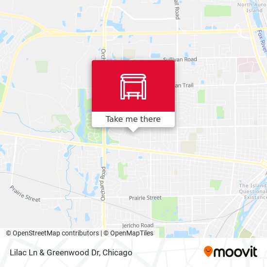 Mapa de Lilac Ln & Greenwood Dr
