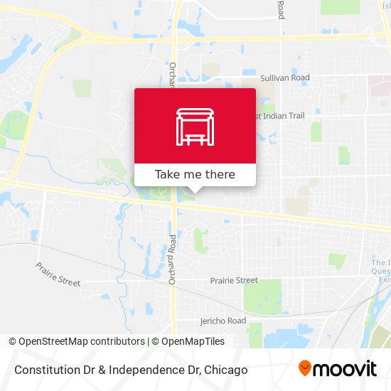 Mapa de Constitution Dr & Independence Dr